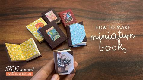 how to make miniature books and explore the art of letterpress printing